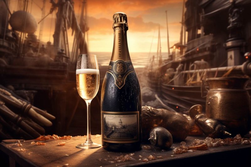 istoria șampaniei