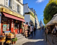 Montmartre : Découverte des saveurs de fromages, de vin et de pâtisseries