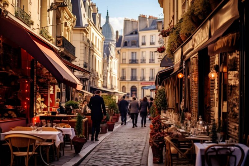 Parisiskt kulinariskt äventyr